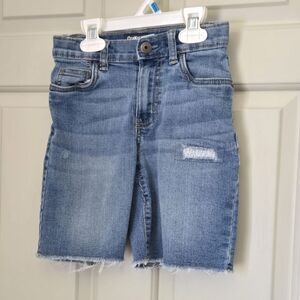 2/$15 OshKosh B'gosh Blue Distressed Denim Shorts